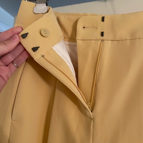 NWT Express High Waisted Pleated Ankle Pant - Picture 3 of 6